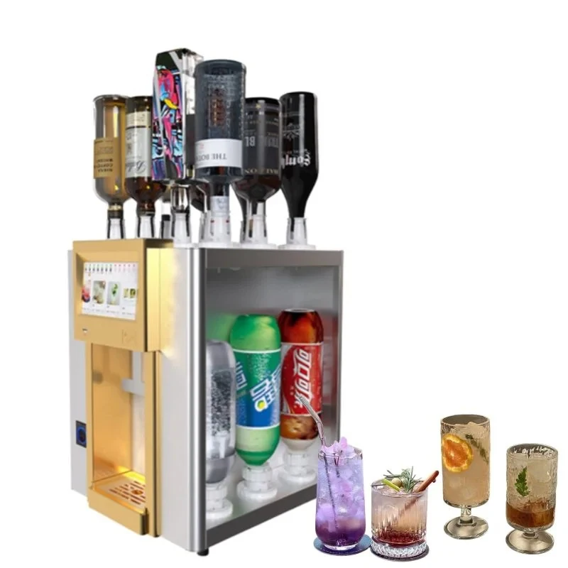 Family Bartending Package Spirit Glass  Liqueur Dispenser Milk Blender