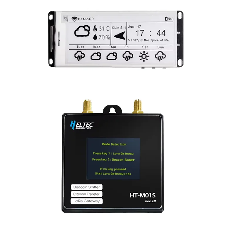 Heltec ESP32 Vision Master E290 Smart Price Tag E-Paper Монитор Устройство BLE HT-M01S LoRa LoRaWAN Шлюз Ethernet Точка доступа Wi-Fi