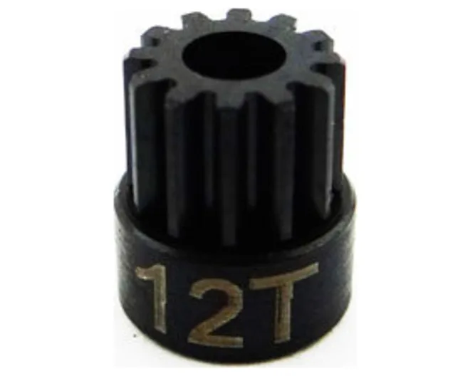 Hot Racing 0.5 Mod Hard Blackened Steel Pinion 3.175mm/1-8in Bore 16T-31T for 1/16 & 1/18 Micro RC / ARRMA Mojave GROM 223S BLX