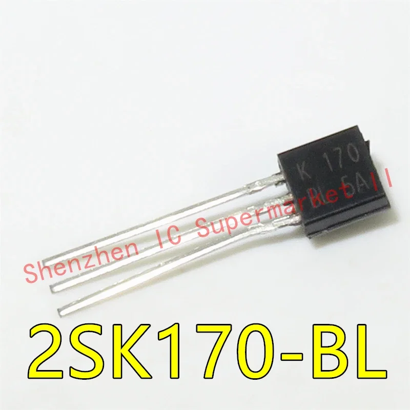 Straight Transistor 2SK170-BL K170BL TO-92 Low Noise Audio Amplifier Applications