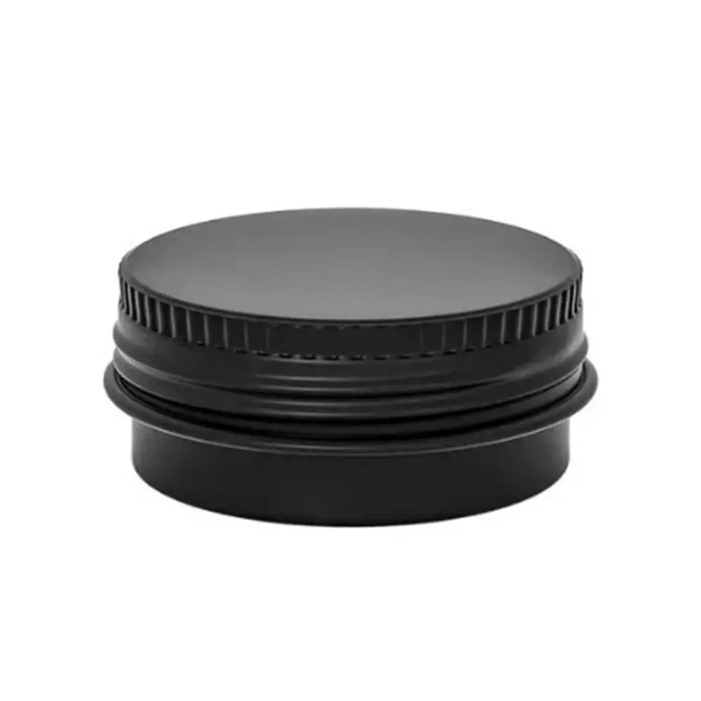 Einfache staubdichte schwarze Pillendose, nicht rostend, mit Deckel, Mini-Medizinbox, lichtdichte Sicherheits-Pillenverpackungsbox, Medikamentenaufbewahrung