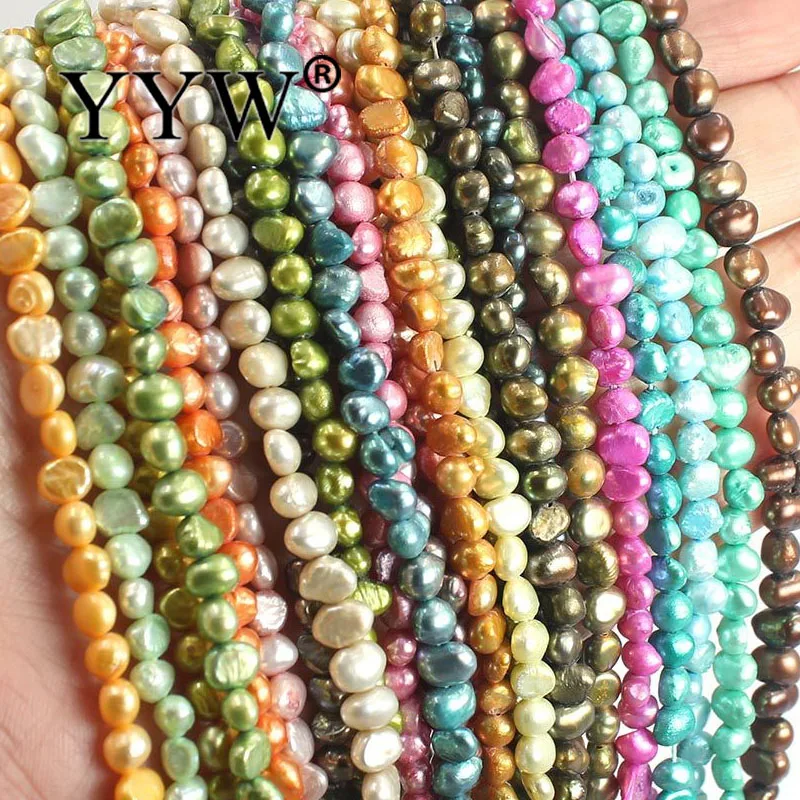 Many Colors Natural Baroque Freshwater Pearl Beads Loose Beads For Jewelry DIY Bracelet Necklace Accessories