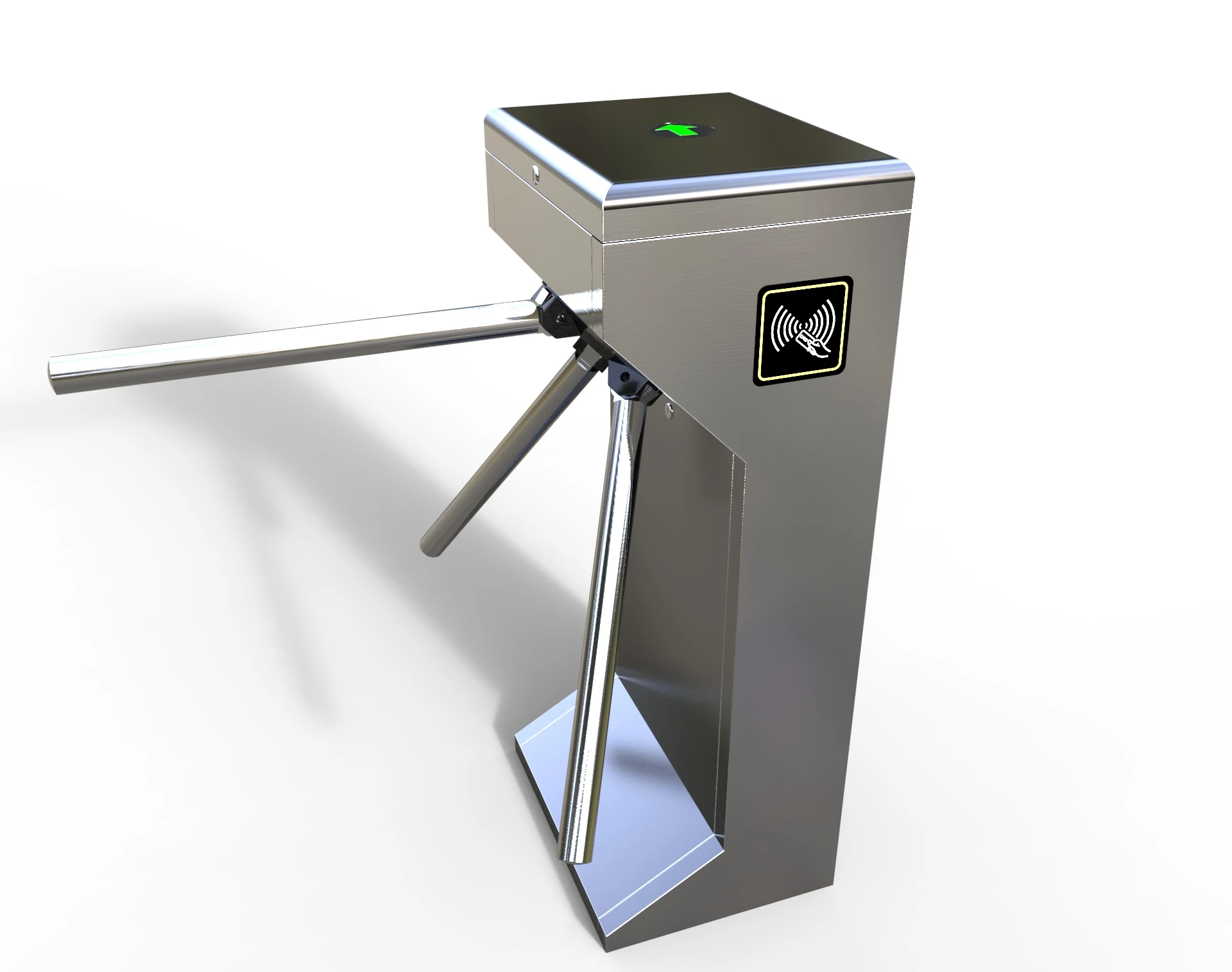 Practical Hot Sale Vertical Tripod Turnstile Qr Code Scanner Bar Code Reader Tripod Turnstile with Best Quality