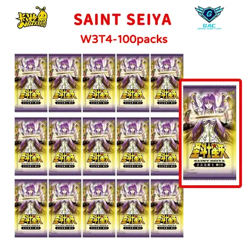 New Kayou Saint Seiya Cloth Awakening Card Box Manga Edition Collectible Card Star Pack Japanese Anime Rare Collection Cards - Image 12