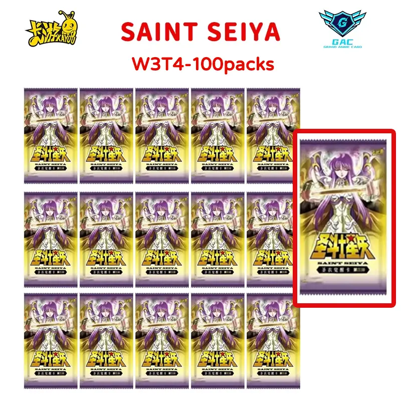 New Kayou Saint Seiya Cloth Awakening Card Box Manga Edition Collectible Card Star Pack Japanese Anime Rare Collection Cards - Image 12