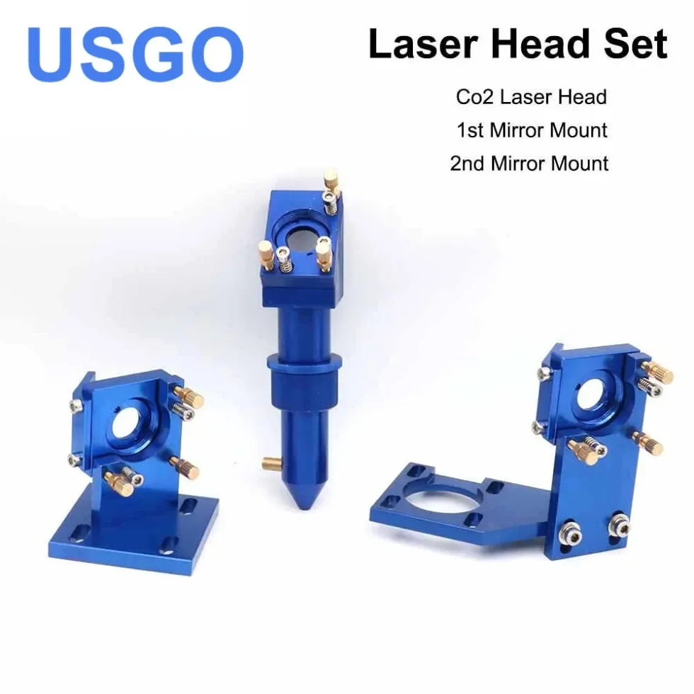 

USGO K Series:CO2 Laser Head Set for 2030 4060 K40 Laser Engraving Cutting Machine