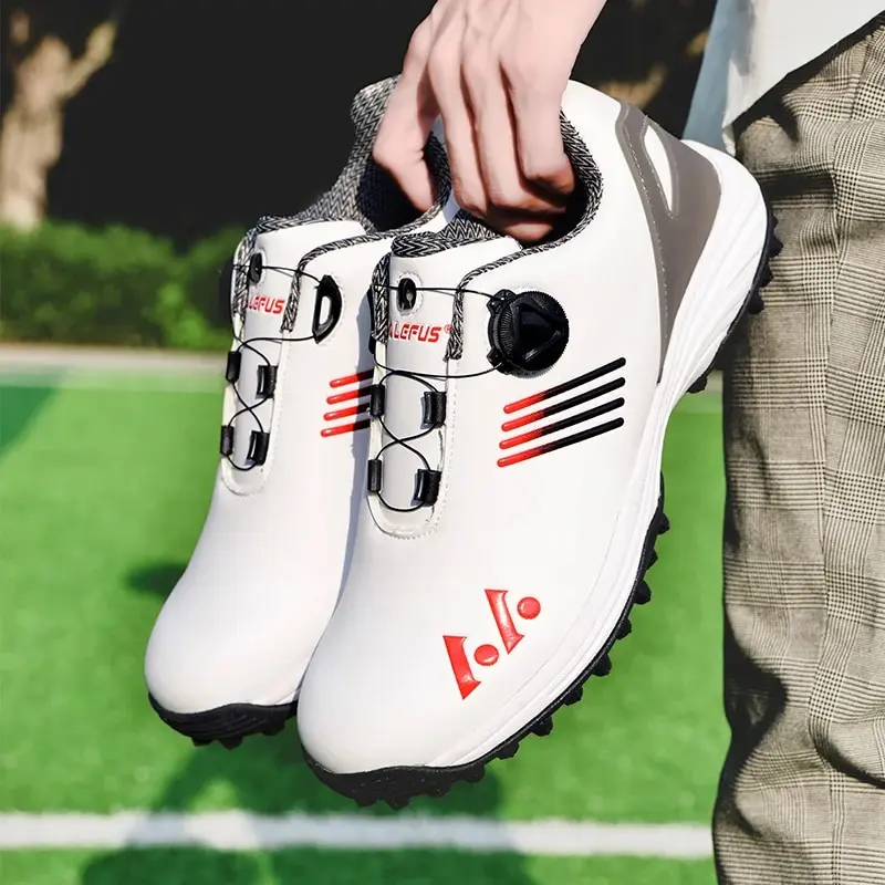 Men's Golf Shoe Professional Golf Sport Sneakers Waterproof Trainers Golfing Anti-slip Shoes Comfortable Leisure Shoes