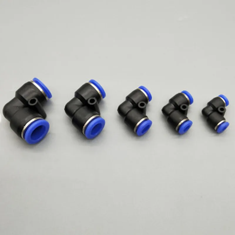 Pneumatic Fitting Tube Connector Fittings Air Quick Water Pipe Push In Hose Quick Couping 4 6 8 10 12mm PV Push in connector