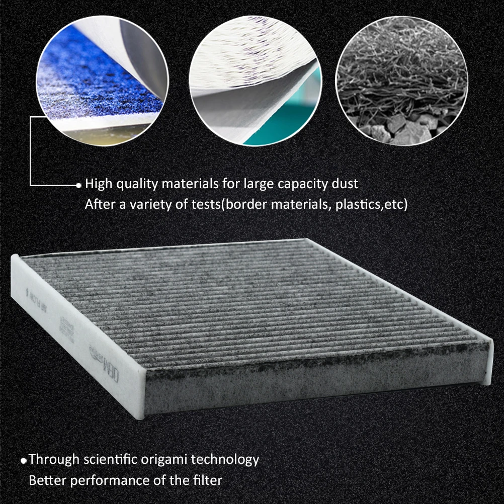 자동차 폴렌 캐빈 에어 필터 활성탄, 아우디 A3, TT, VW 골프 7, 파사트, 레온, 스코다, 옥타비아 수퍼브, 5Q0819653, 5Q0819669