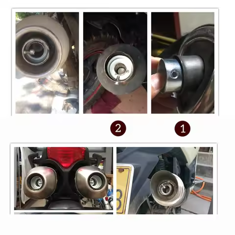 motorcycle Muffler Removable Silencer for HONDA FIREBLADE SP CBR600RR CBR1000RRFIREBLADE CBR1000RR