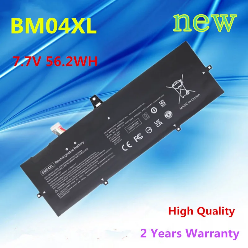 New 7.7V BM04XL Laptop Battery For HP  EliteBook X360 1030 G3  HSTNN-UB7L/DB8L BM04056XL  L02031-2C1/241/541  L02478-855