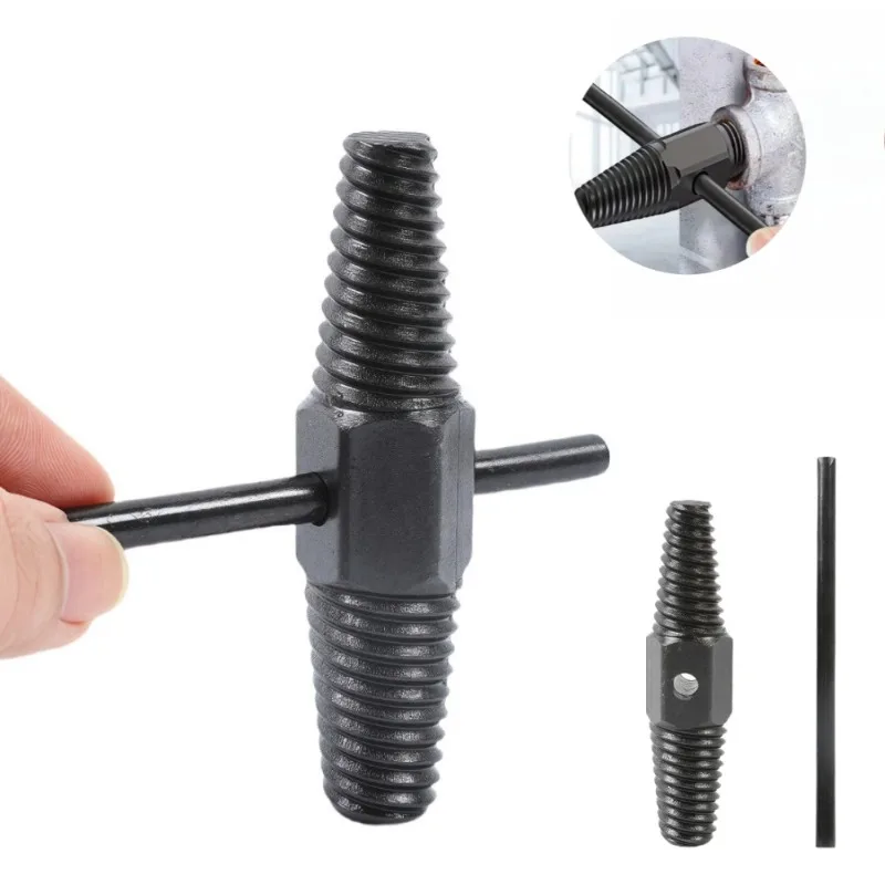 

1pc Double Head Dual Purpose Water Pipe Break Bolt Extractor Tool for Broken and Damaged Bolts Manual Tool
