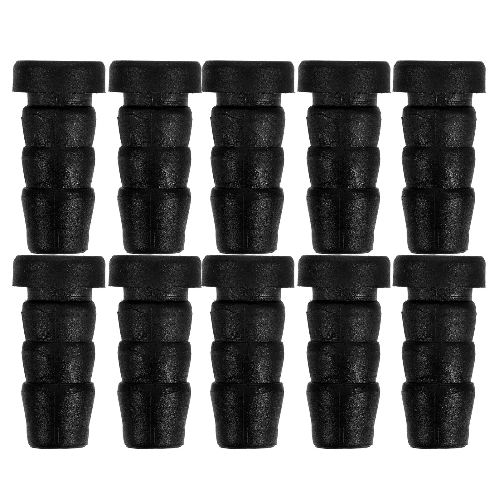 

20Pcs Chair Caster Socket Inserts Universal Mounting Sockets for Swivel Chair Legs Floor Protection Wheel Stopper Cover 8Mm Hole