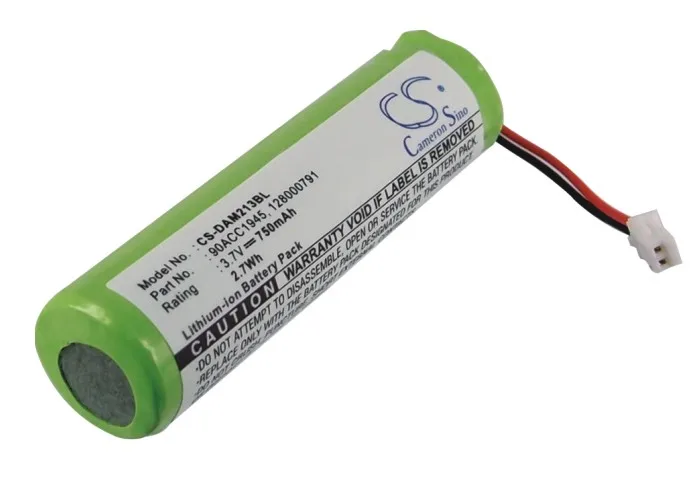 750mAh Battery for Zebra Barcode Scanner BT-7 QuickScan Mobile Datalogi, M2130, Metrologic SP5500 PDE