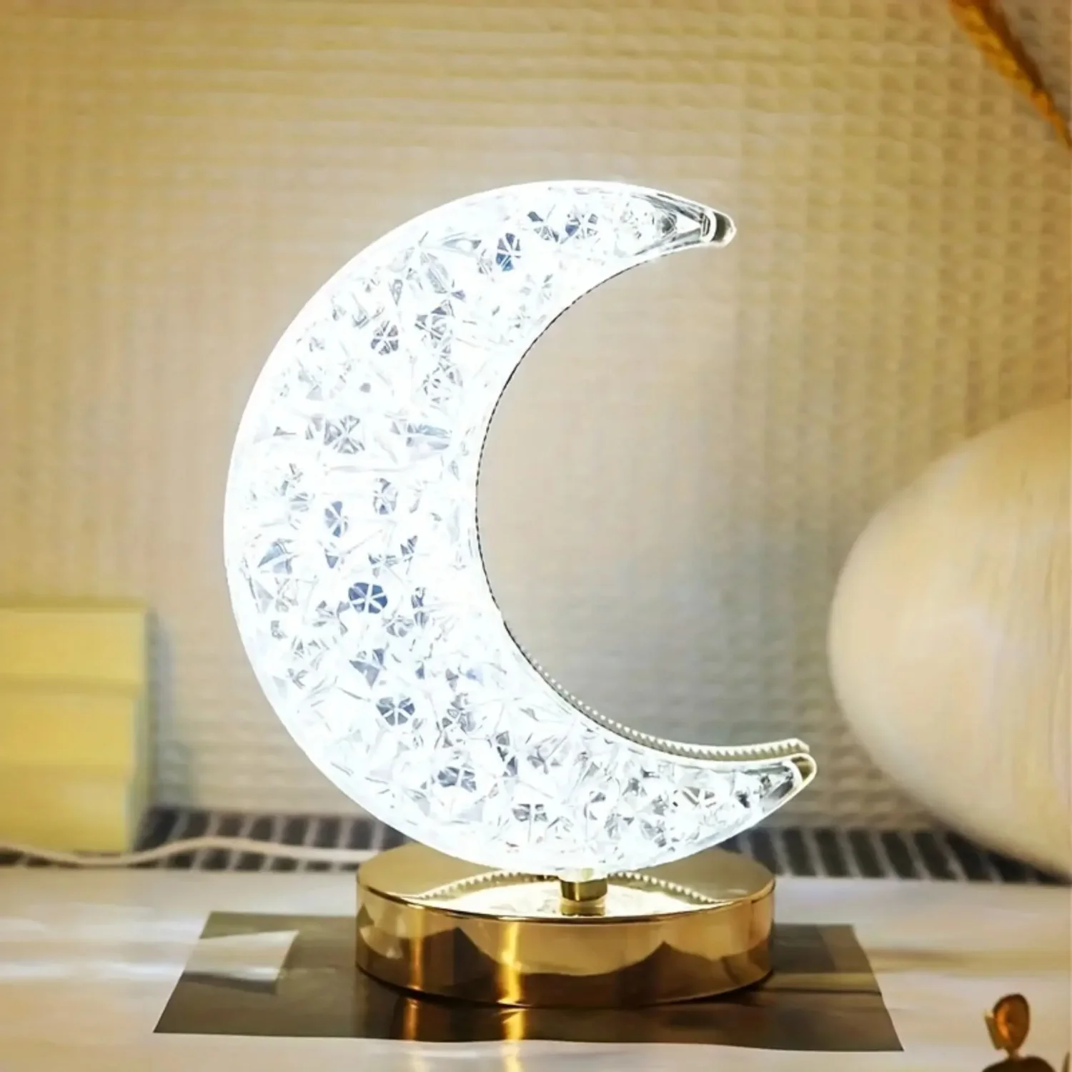 1pc LED Romantic  Table Lamp,Bedroom Bedside Night Light,Touch Night Light,Simple Decoration Birthday Gift Atmosphere Lamp