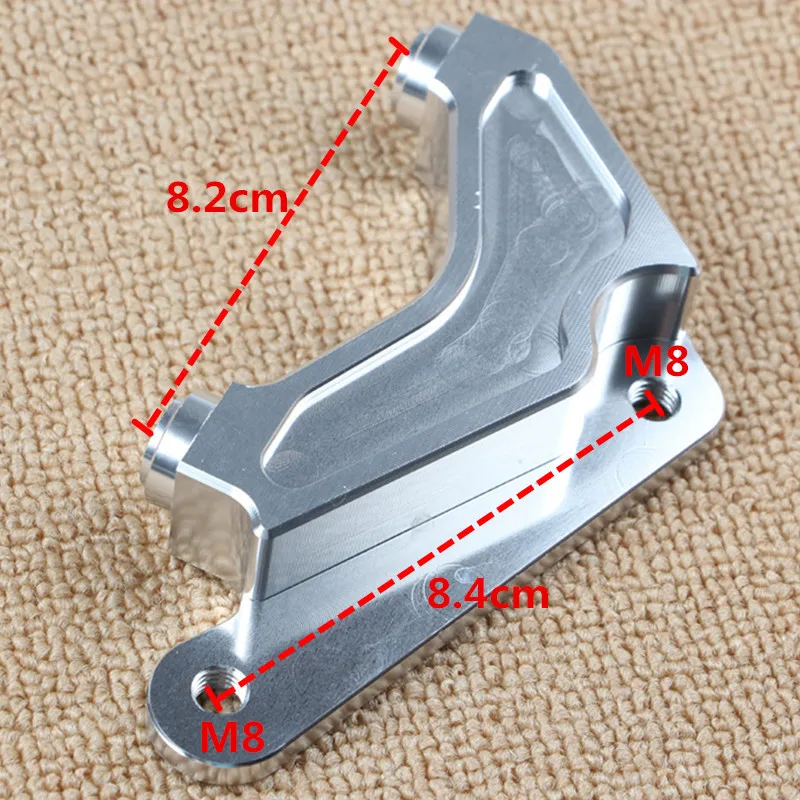 RPM-Calretraités de frein moto universel, adaptateur de pompe de frein radial, jeu de disques de 200mm, Honda Dio AF18, 27/28, ZX AF34, 35/36