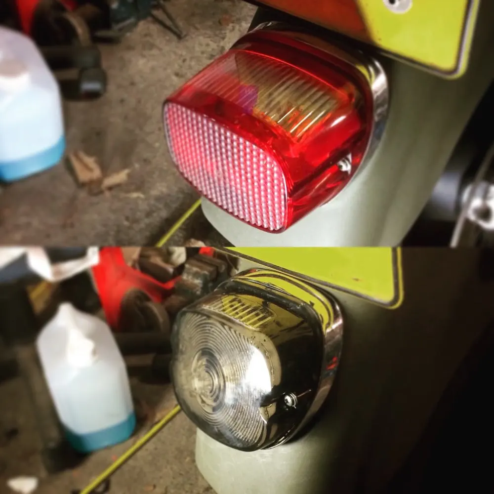 Cross-border special supply, suitable for Harley motorcycle LED rear tail lights, brake lights, modification lights