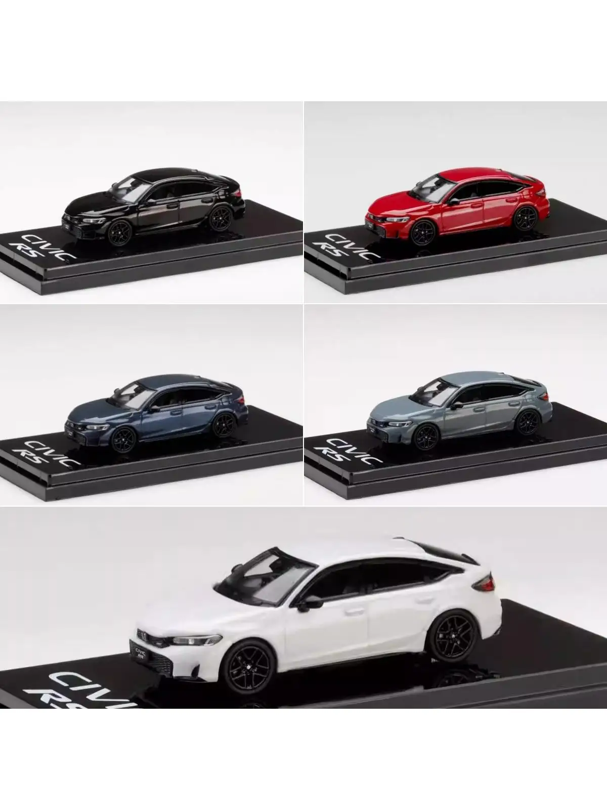 HOBBY JAPAN HJ 1:64 Civic 11. generacji RS odlewany model samochodu — 2