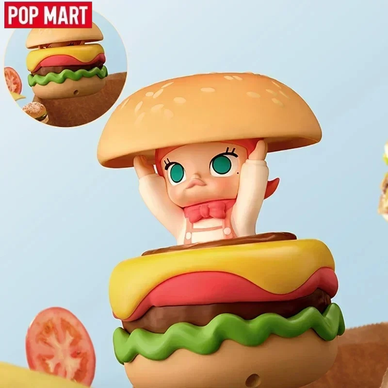 POP MART MOLLY Carb-Lover Series Caixa Cega - 100% Original PVC Action Figure Coleção Modelo Ornamento POPMART Cego Caixa Figura