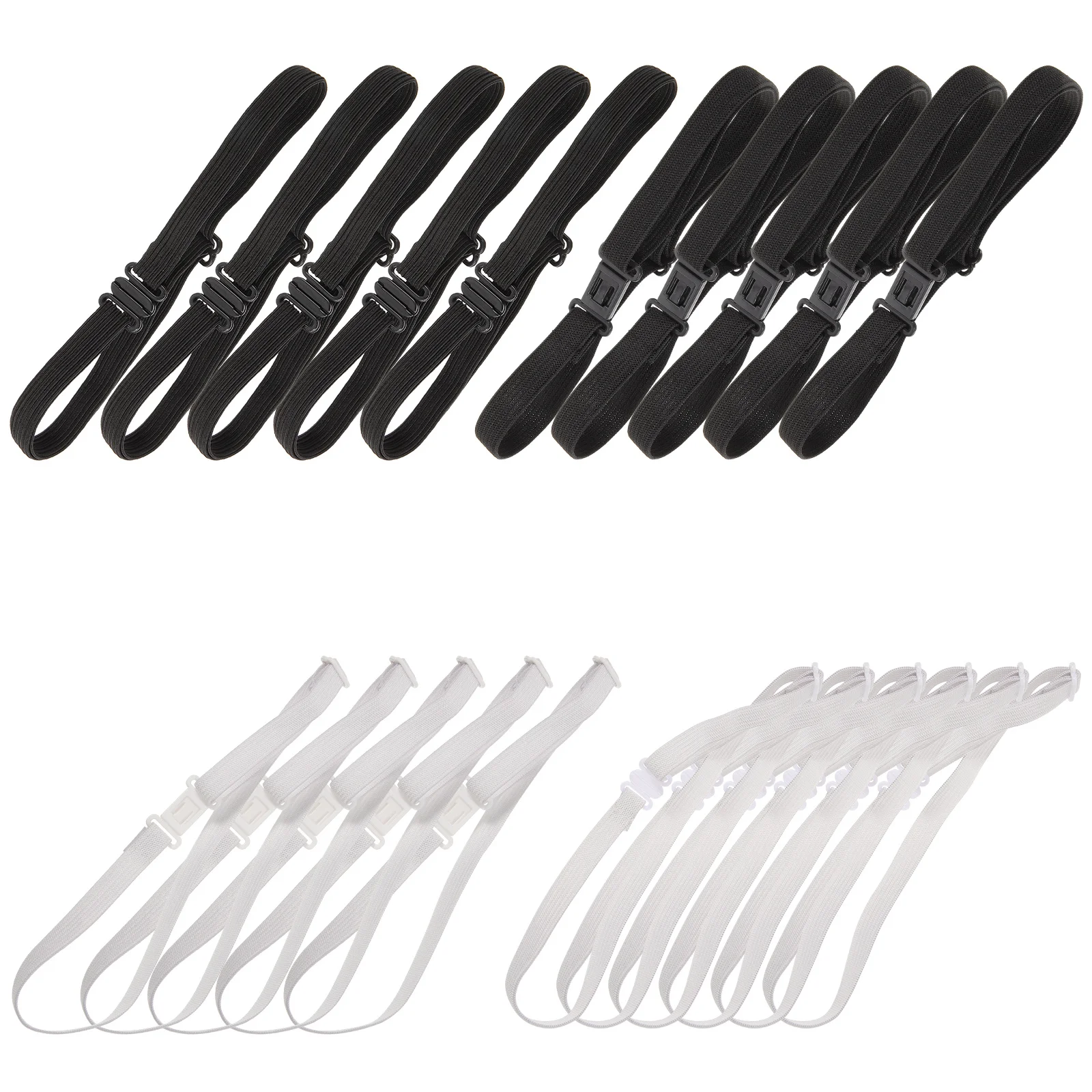 

20Pcs Elastic Bow Tie Straps Adjustable Bow Tie Bands Durable Material Long Service Life Perfect for Parties and Formal Events