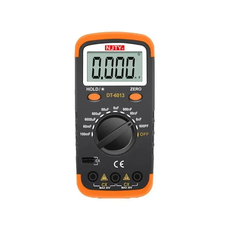 DT6013 Digital Capacitance Meter High Precision Multimeter Current Meter Capacity Automatic Meter Tester