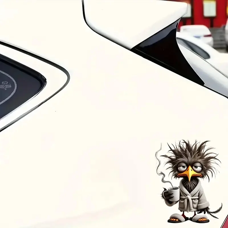 ملصق ديكور للسيارة مقاوم للماء على شكل طيور الأرق، مناسب للسيارات وأجهزة الكمبيوتر المحمولة والمصدات والخوذات وملصق النافذة الزجاجية #3