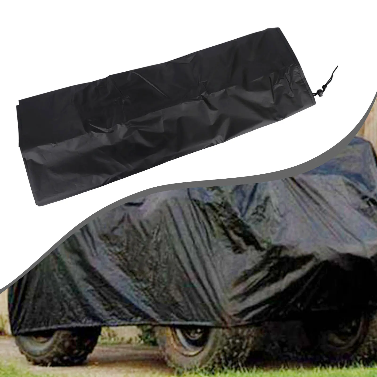 For Lawn Mower 140X66X91cm Portable Waterproof For Safely Locking Heavy Duty Lightweight Polyester Tractor Cover