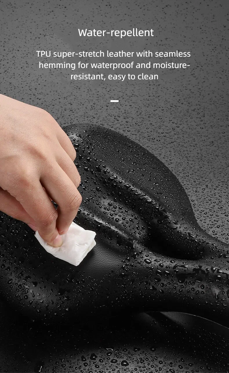 Thickened Bicycle Saddle For Men Women Soft Shock Absorption Bike Seat Waterproof Bicycle Seat Cushion For MTB Road Bike