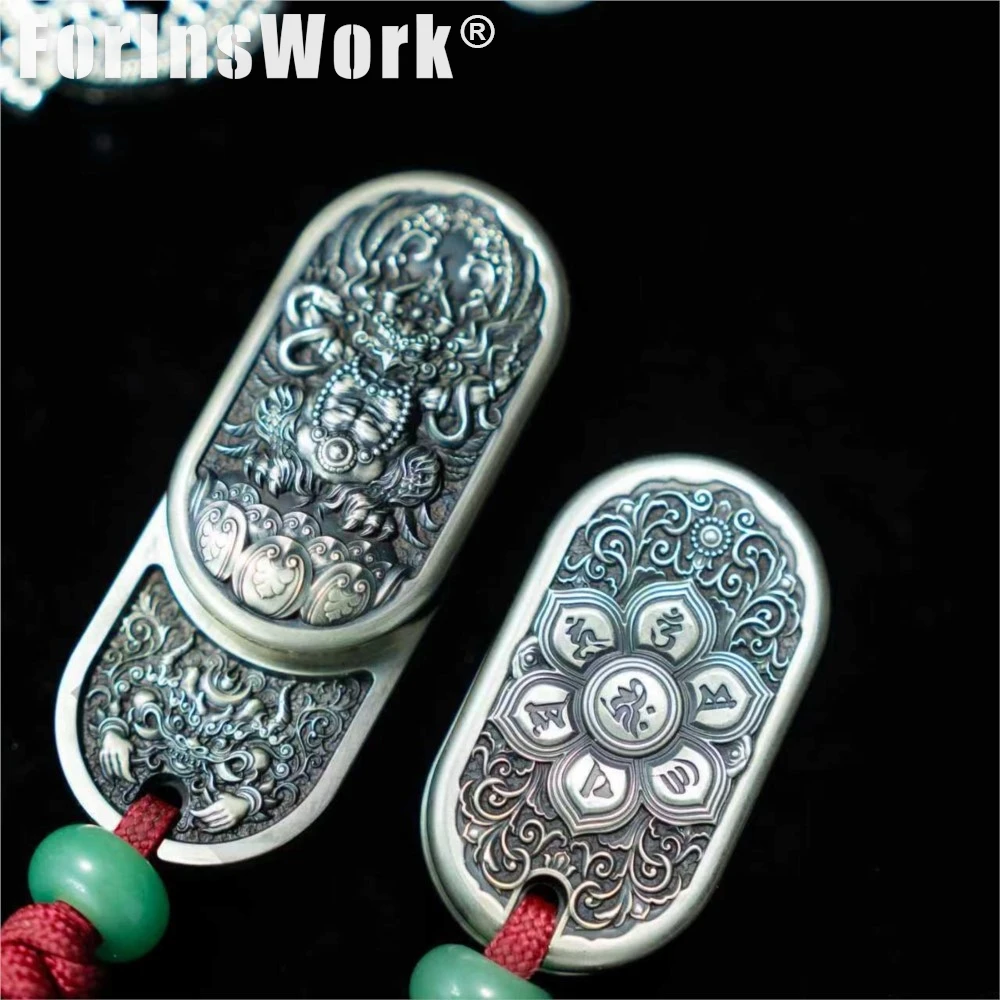 

HERO EDC Jambhala Garuda Cupronickel Push Slider Stress Toys Desk Toys Office Desk Accessories