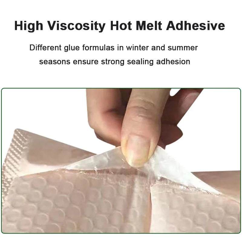 Self Seal Bubble Acolchoado Envelopes, Mailers Sacos, Pacotes de Embalagem Saco, Luz Rosa, Presente, Mailer, Grátis, 100Pcs