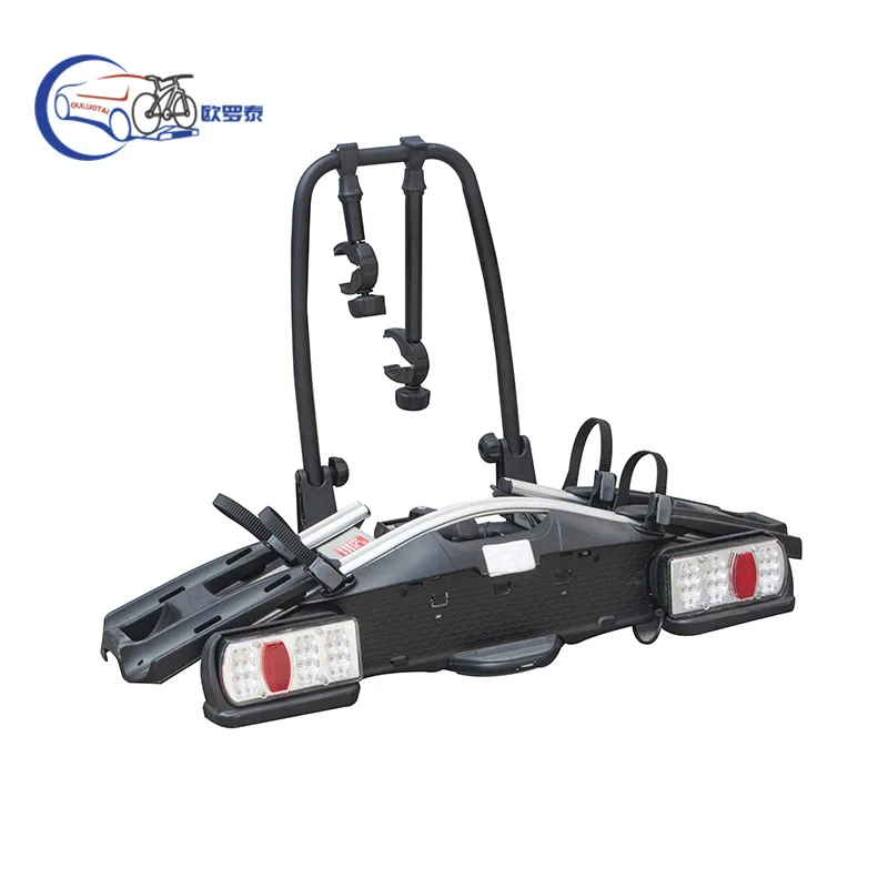 

New two bicycle suspension frames, bicycle back-mounted tail frame can open the tailgate SUV car bicycle frame