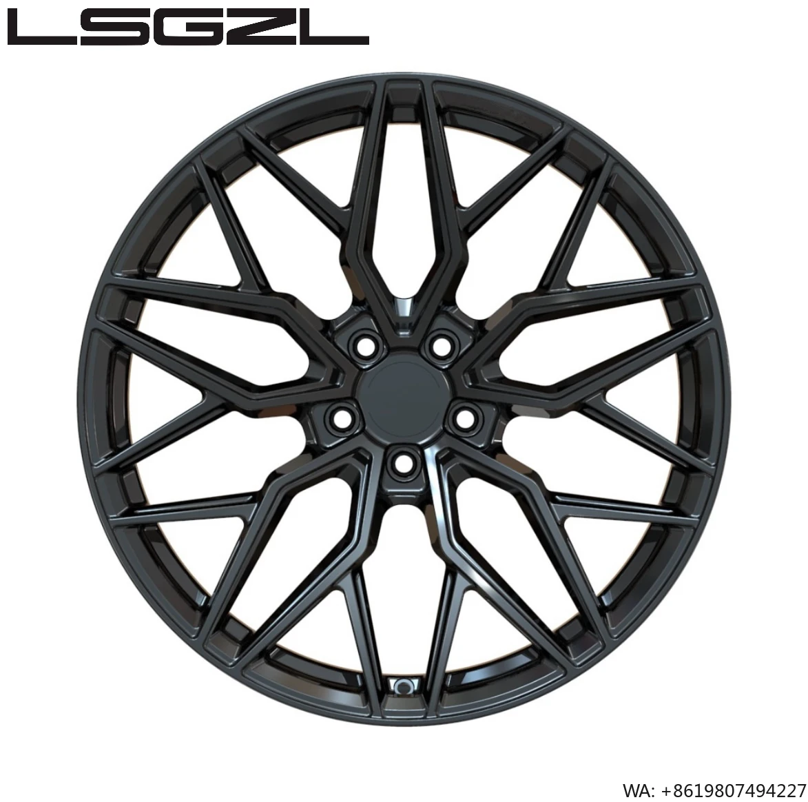 

Кованые алюминиевые колесные диски LSGZL на заказ, 18-22 дюйма, 5x120/130/114.3, окрашенные, моноблок