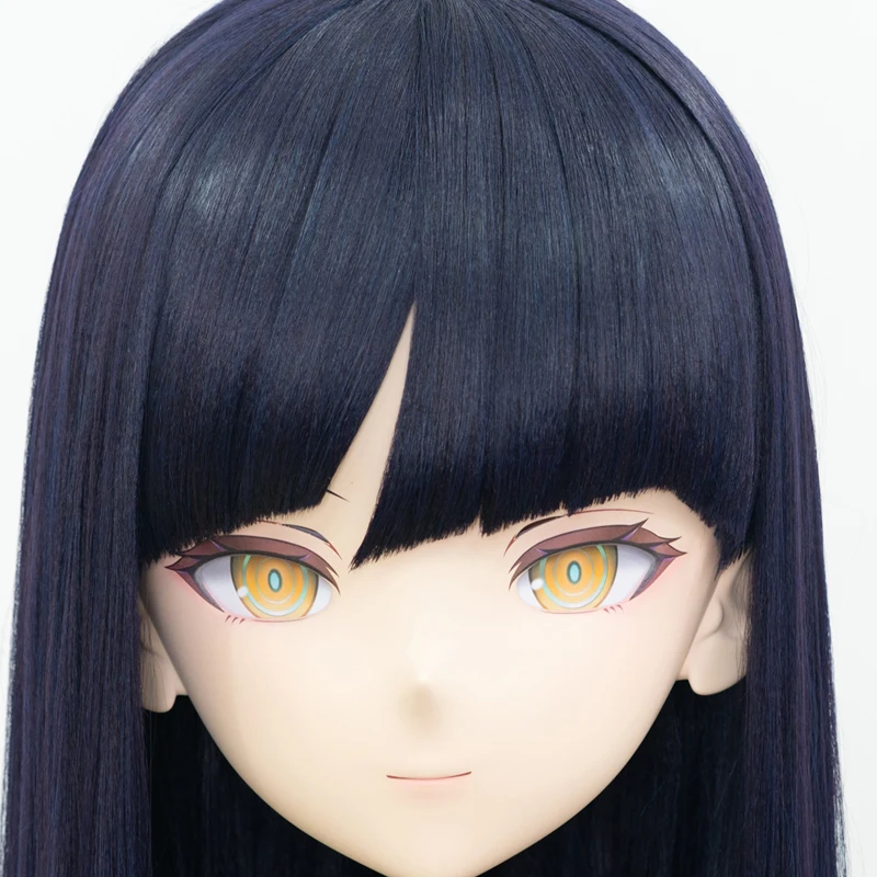 

(MEO039) Customize Handmade Full Head Lockable Crossdress Male to Female Japanese Cartoon Anime Game Character Kigurumi Mask