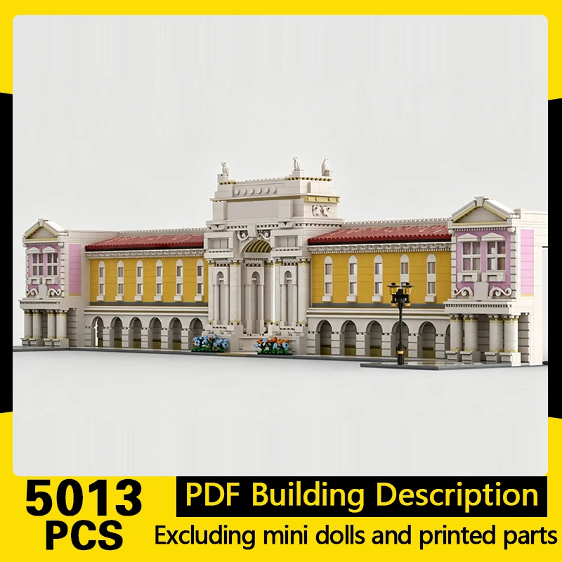 

City Street View Model MOC Building Bricks Triumphal Arch Modular Technology Gifts Holiday Assemble Children Toys Suit