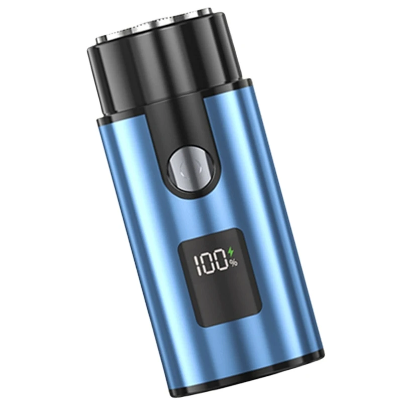 เครื่องโกนหนวดไฟฟ้าแบบพกพา Pocket เครื่องโกนหนวดไฟฟ้าสำหรับเครื่องโกนหนวดเคราแบบชาร์จ Dropship