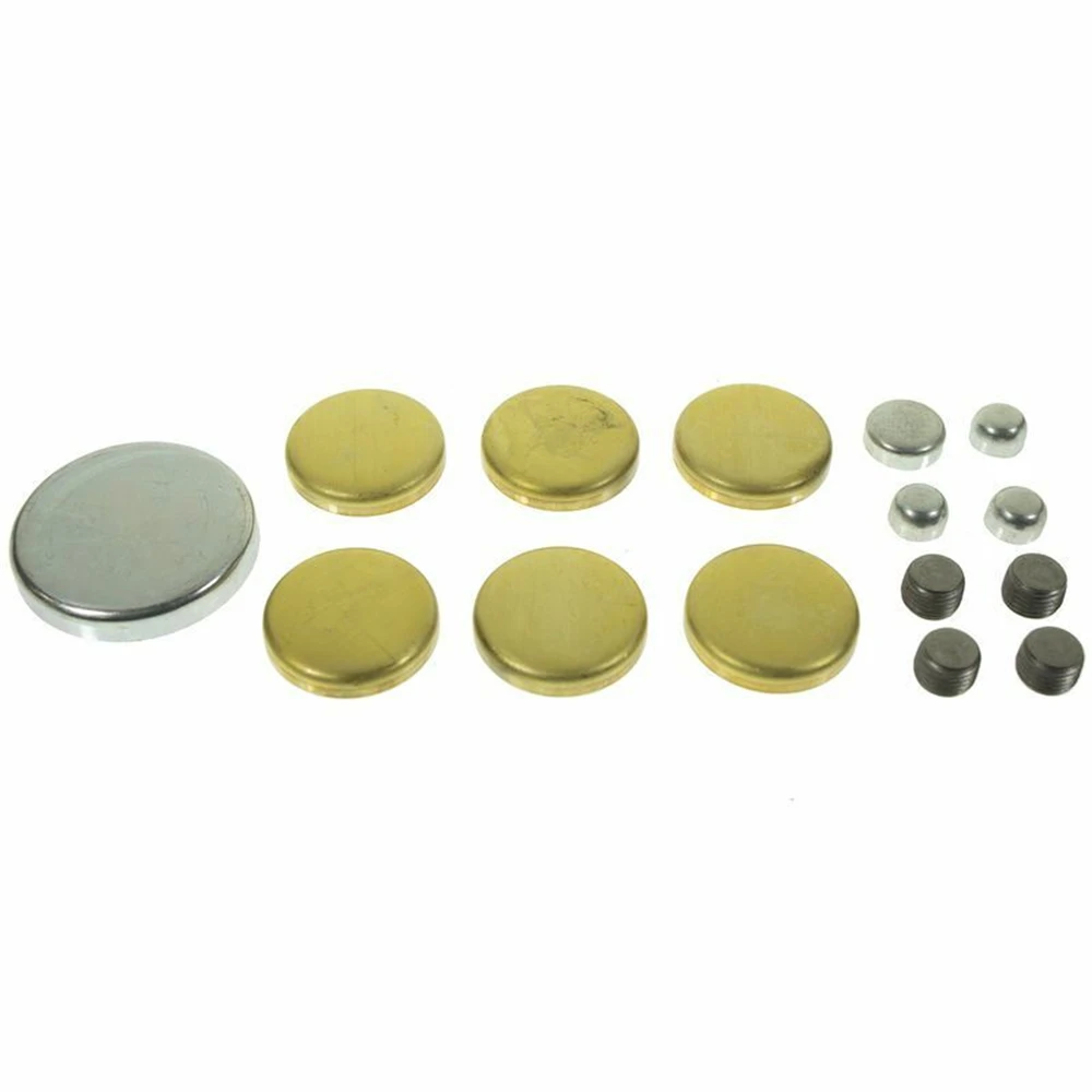 For Ford 260 289 302 351 Windsor Engines Melling MPE-108BR BRASS Freeze Plug Kit Practical And Durable Easy To Use