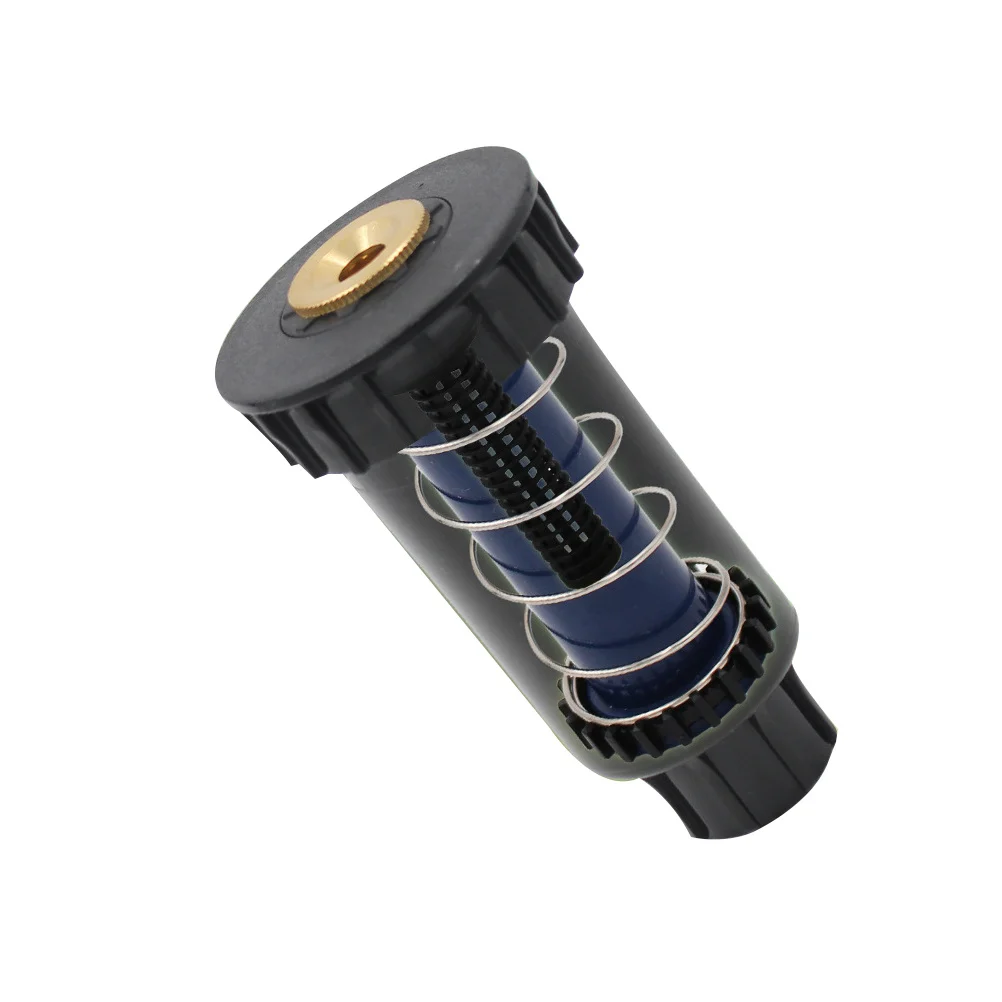 3pcs Pop-Up Sprinklers 360 180 90 Degree Adjustable Heads Built-In Filter Stainless Steel Spring For Lawn Yard Garden