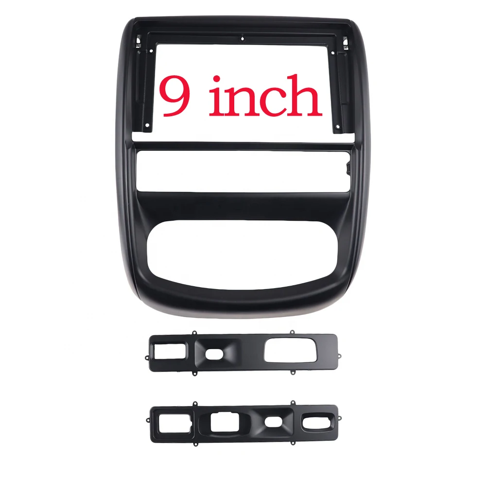 

9 Inch Car Radio Installation GPS Mp5 ABS PC Plastic Fascia Plane Frame for RENAULT Dacia Duster 2012-2014 Dash Kit