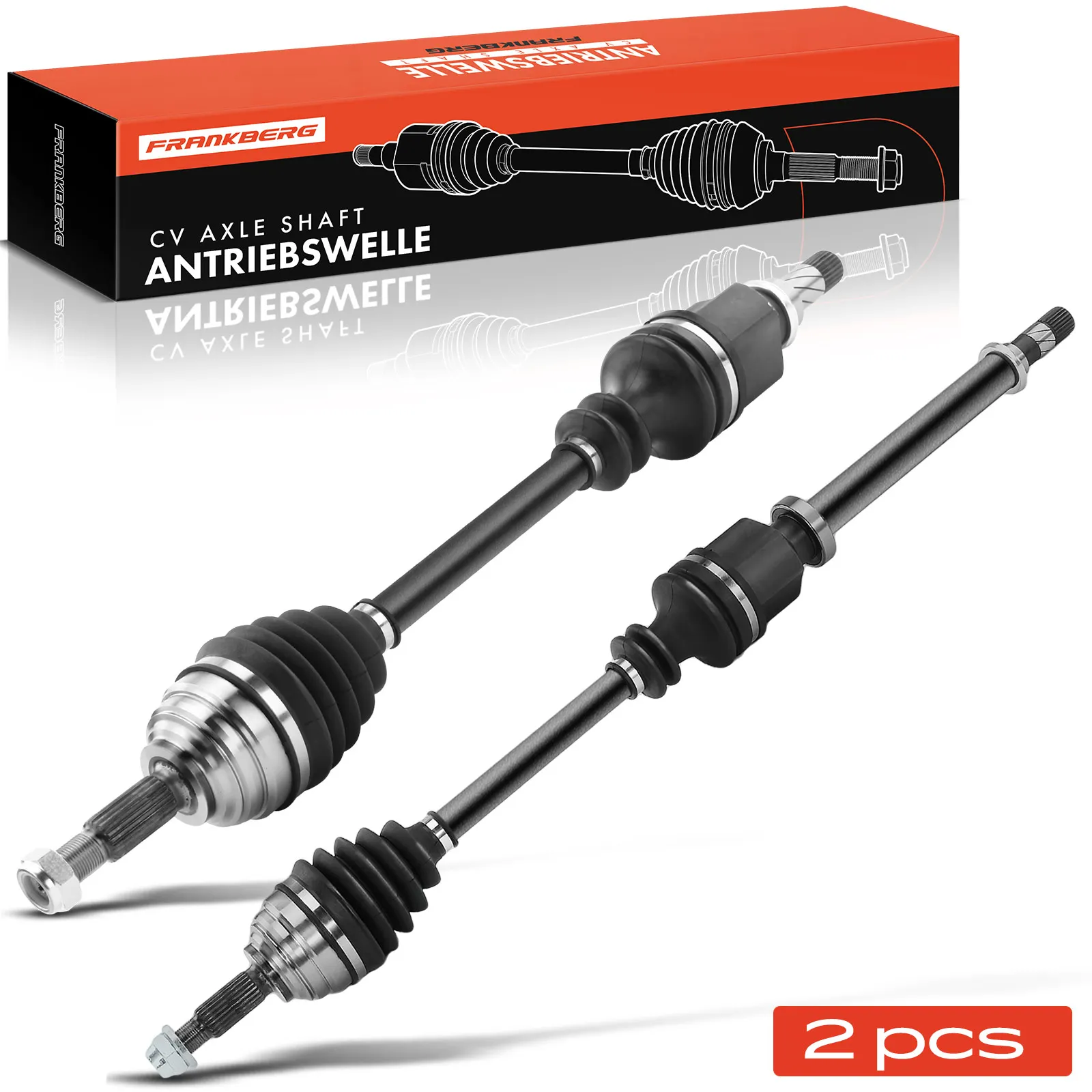 Albero di trasmissione anteriore sinistro e destro Frankberg 2X per Renault Kangoo Megane II 8200613827 8200264667 Vkjc6018 8200511122 391001510R