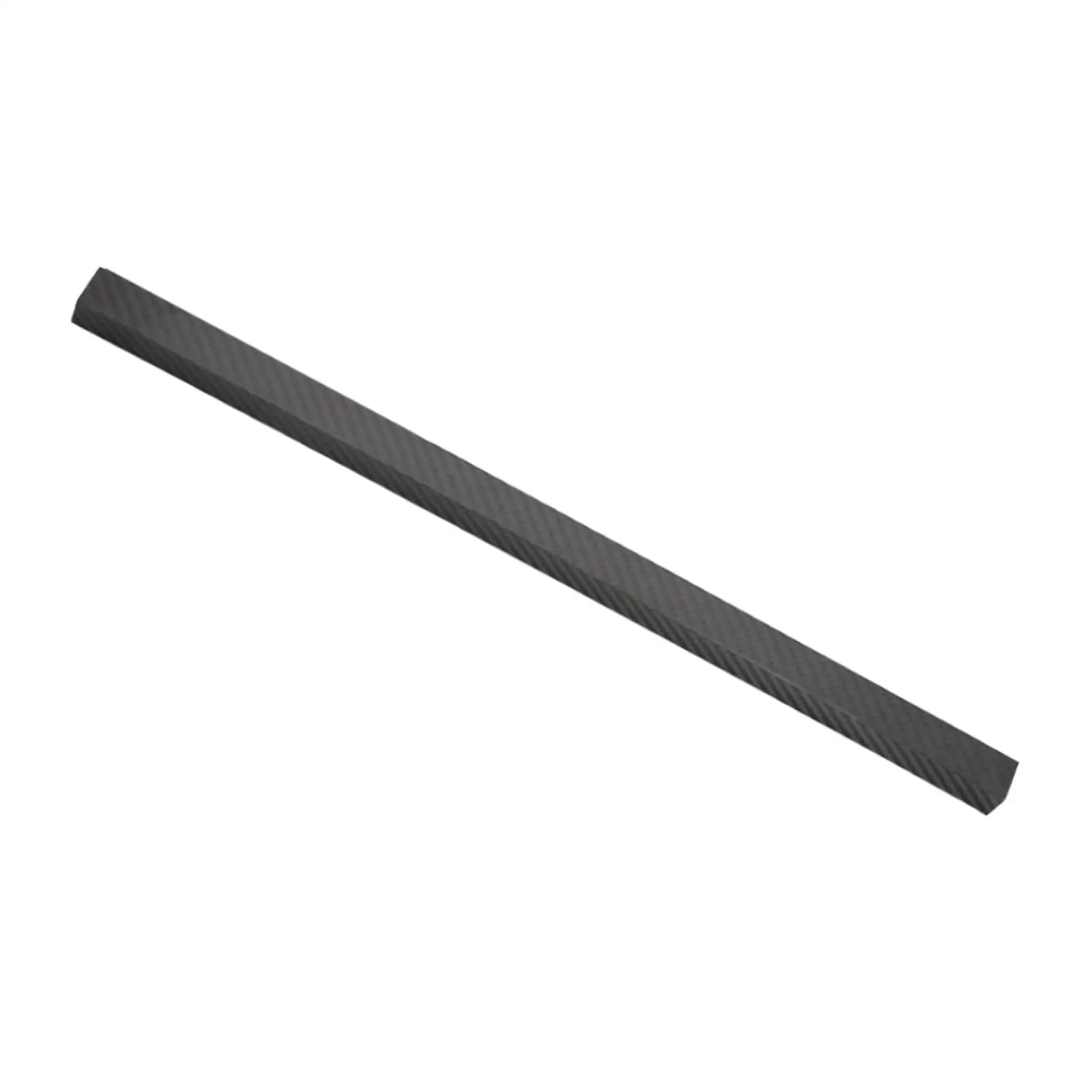 3K Carbon Fiber Square Tube Cuttable Wide Application Matte Surface Twill 20 inch for Tents Crafts DIY RC Models Kites
