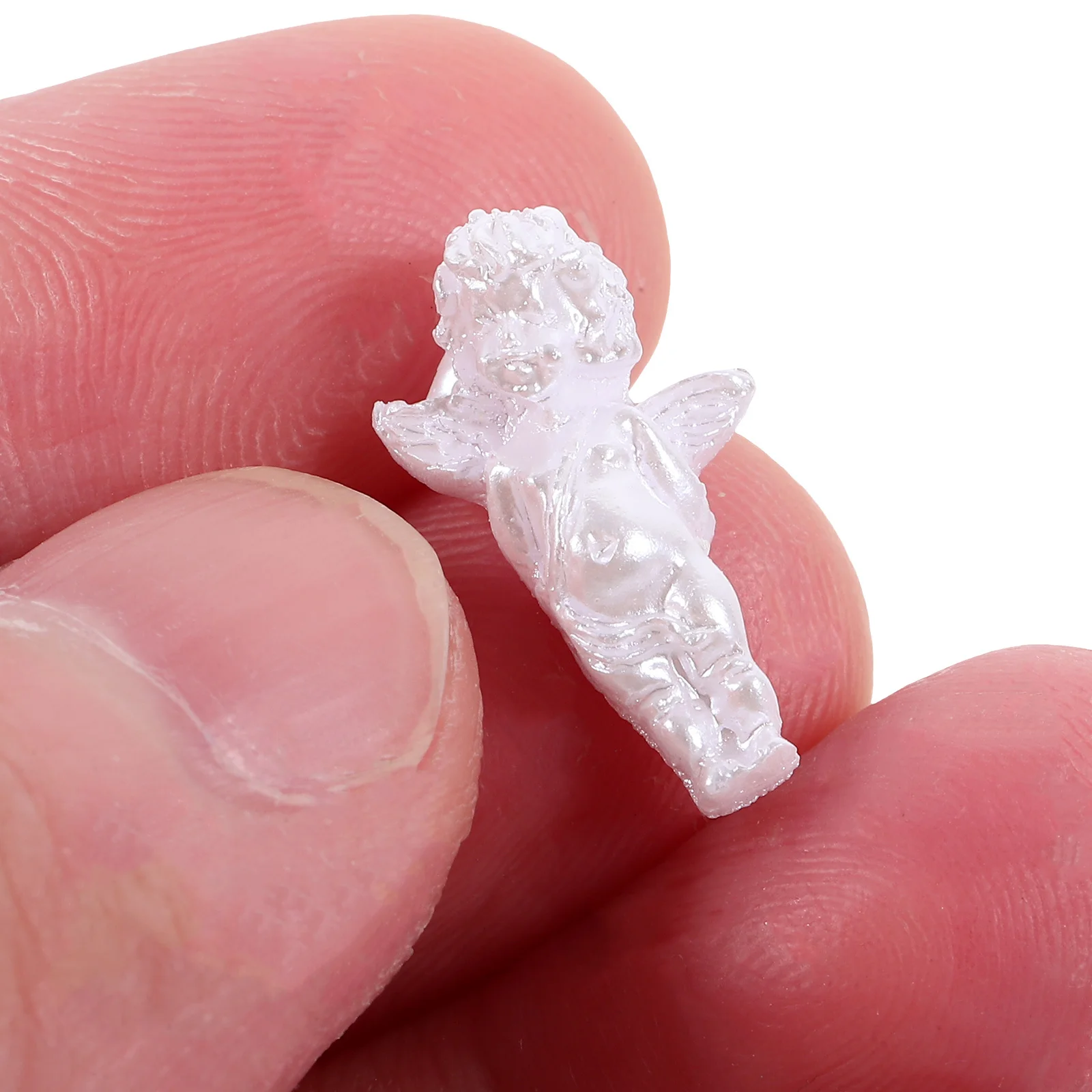 

80Pcs Angel Nail Charms Vintage Resin Creative Design DIY Nail Art Charms Cupid Decorative Manicure Accessories