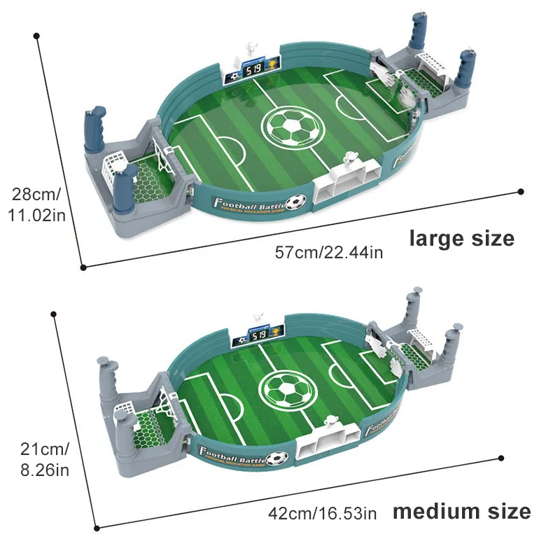 Customized double football mini table football toy New desktop children's sports toy 2-4 years old plastic ball