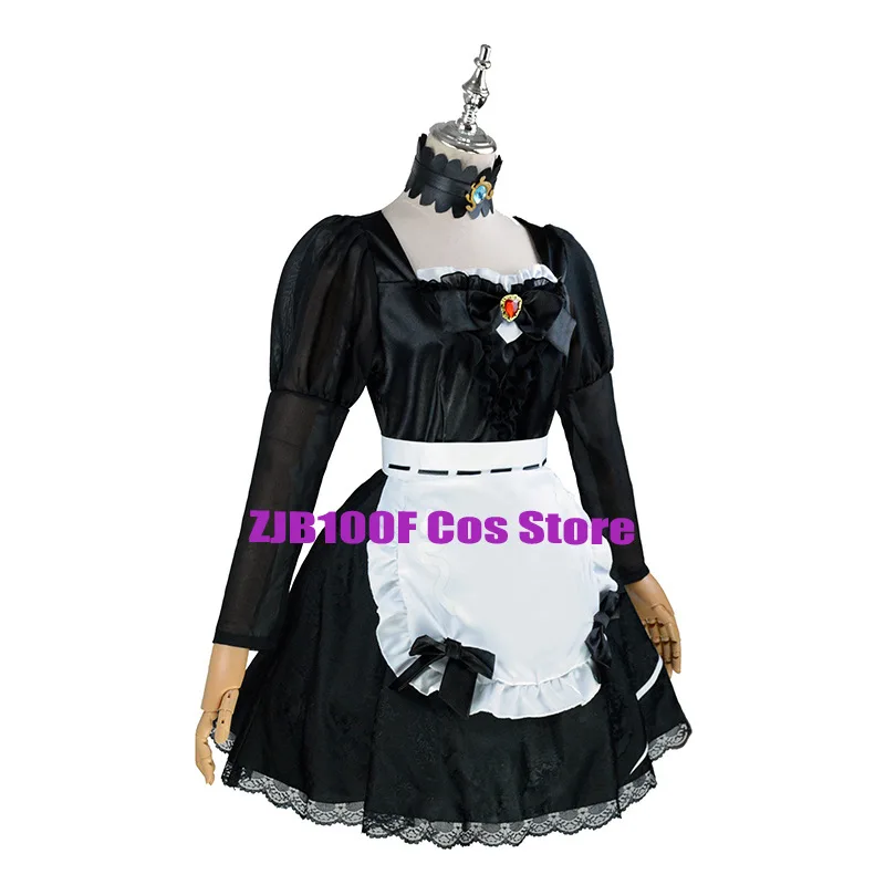 Identity V Crimson Priestess 코스프레 Costume French Maid Lolita Skirt Women's Dresses Anime Outfits Wig Shoe Prop じらいけい Suits view 4