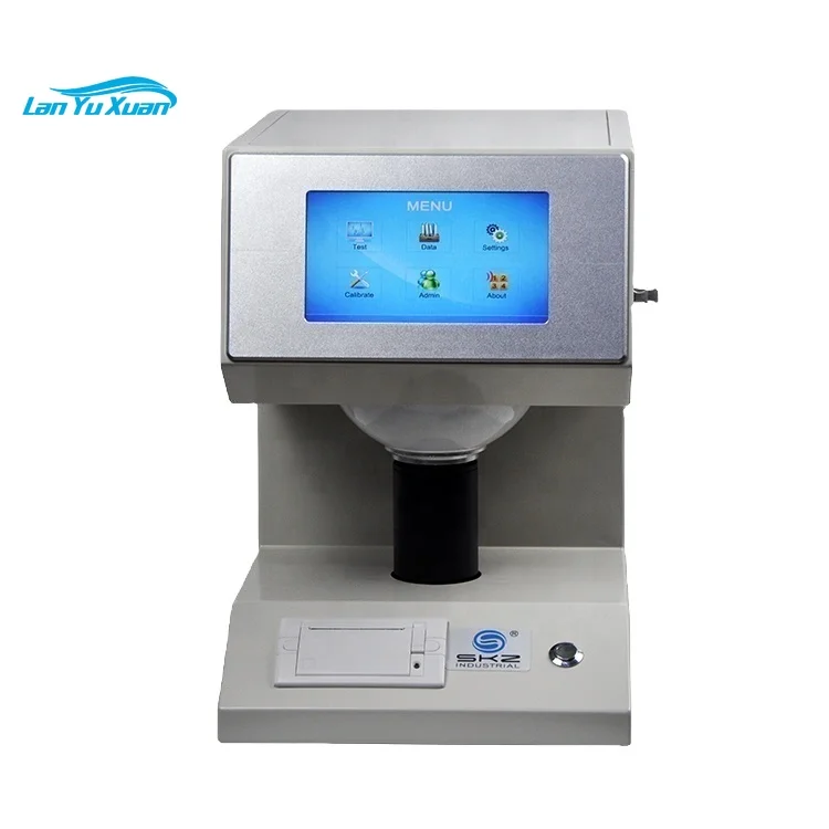 iso brightness whiteness tester meter laboratory instrument for powder starch flour