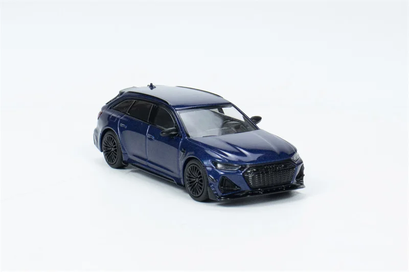 

MINI GT 1:64 ABT RS6-R Navarra Blue Metallic LHD Model Car