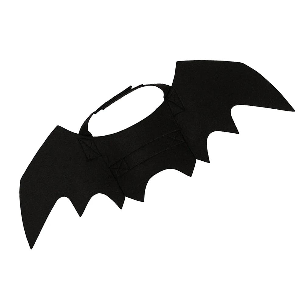 

Has Bat Wings Clothes Pet Clothing Girl Halloween Accessories Costumes for Pets Black