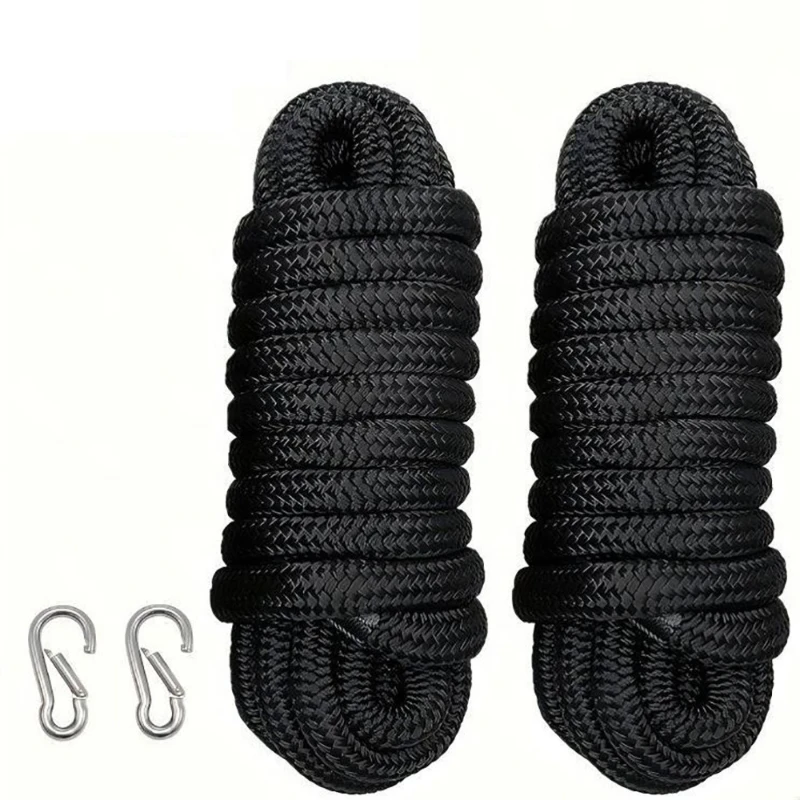 

Wharf rope tied boat cable anchor rope outdoor nylon ship anchor rope sailboat traction
