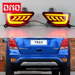 Car LED Rear Bumper Lamps For Chevrolet Trax 2016 - 2018 Brake Light Turn Signal Backup Reflector Lamp Taillights Car Fog lamps
