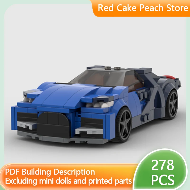 

Модель скоростного гоночного автомобиля MOC, строительные кирпичи, турбийон, гиперкар, модульная технология, детские праздничные подарки, сборка игрушек, костюм