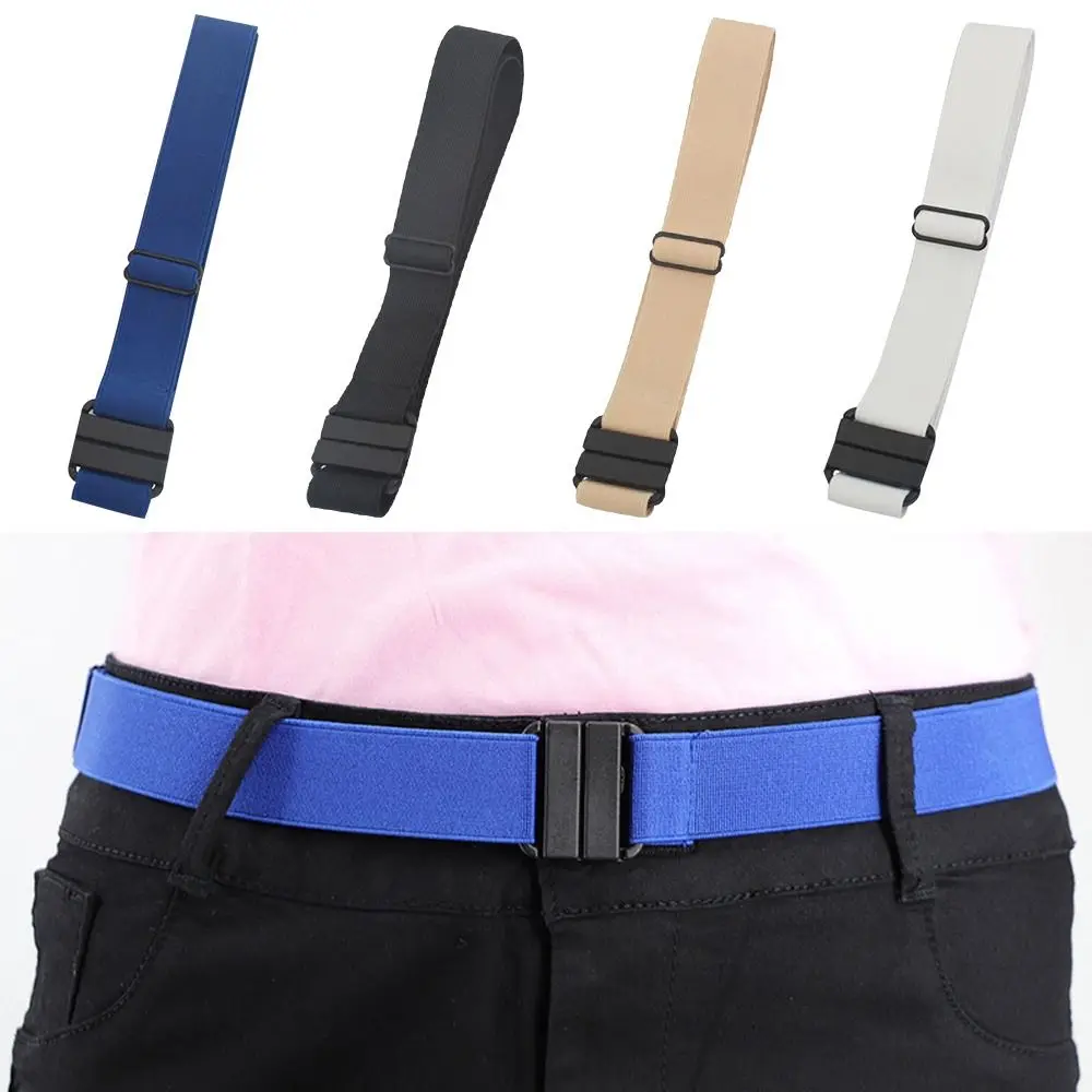 

Fashion Elastic Casual Adjustable Thin Waist Belt Ladies Dress Cummerbund Buckle-Free Waistband Slim Elastic Band